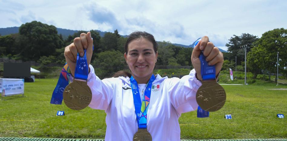 La arquera mexicana Alejandra Valencia apuesta por la inteligencia emocional