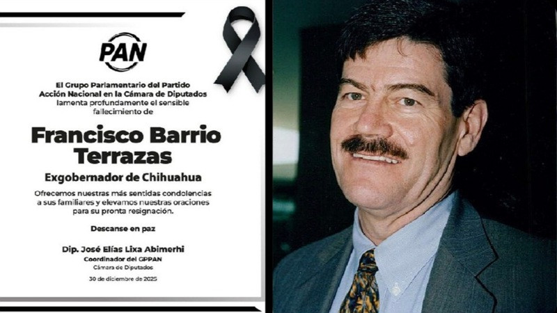 El Legado Político de Chihuahua: Francisco Barrio Terrazas, Hombre Poderoso y Visionario del Estado, Deja Huella Acompañada por Su Pasmo Lamentable a la Edad de 75 Años.