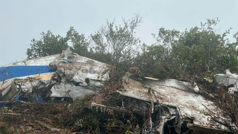 Localizan accidentado el avión que habían reportado como desaparecido en Colombia; no hay sobrevivientes
