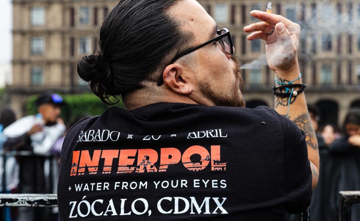 "Interpol cautiva al Zócalo: así fue su histórico concierto en vivo desde la CDMX"